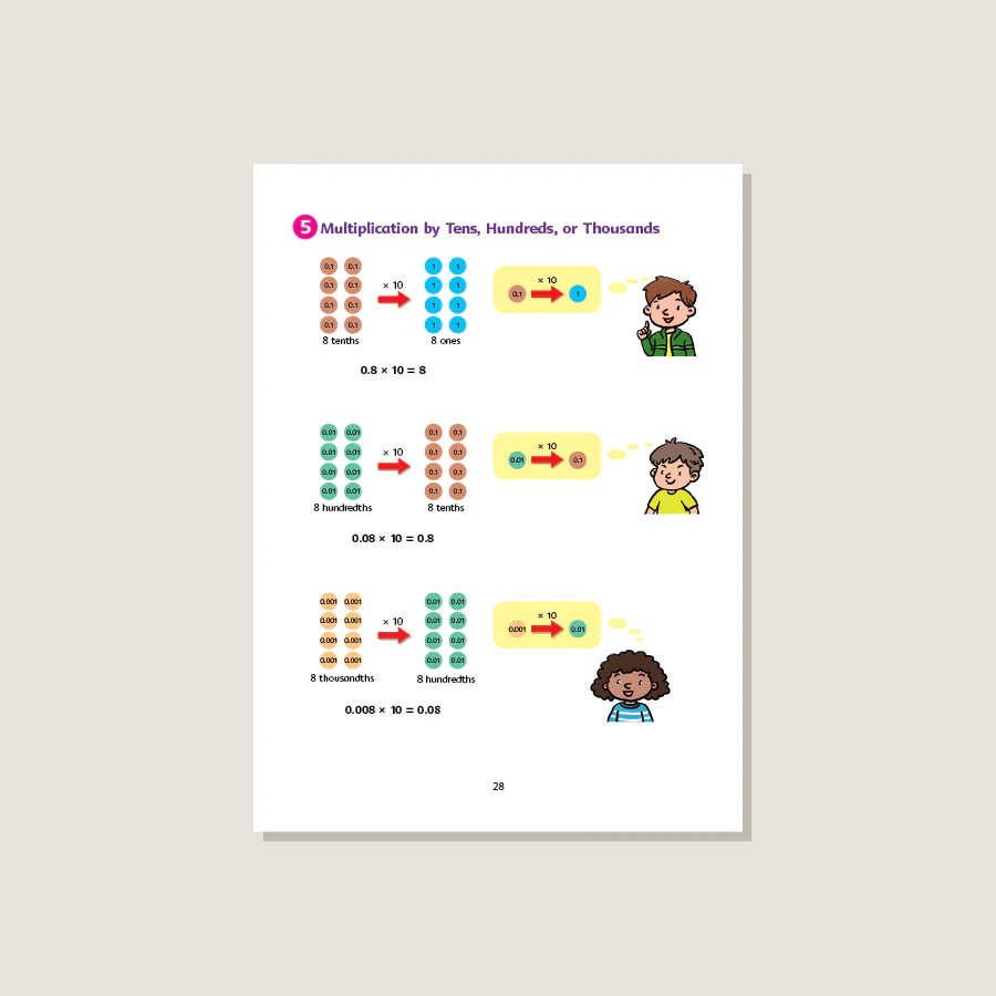 Primary Mathematics Common Core Edition Textbook 5B - Blemished - Image 2