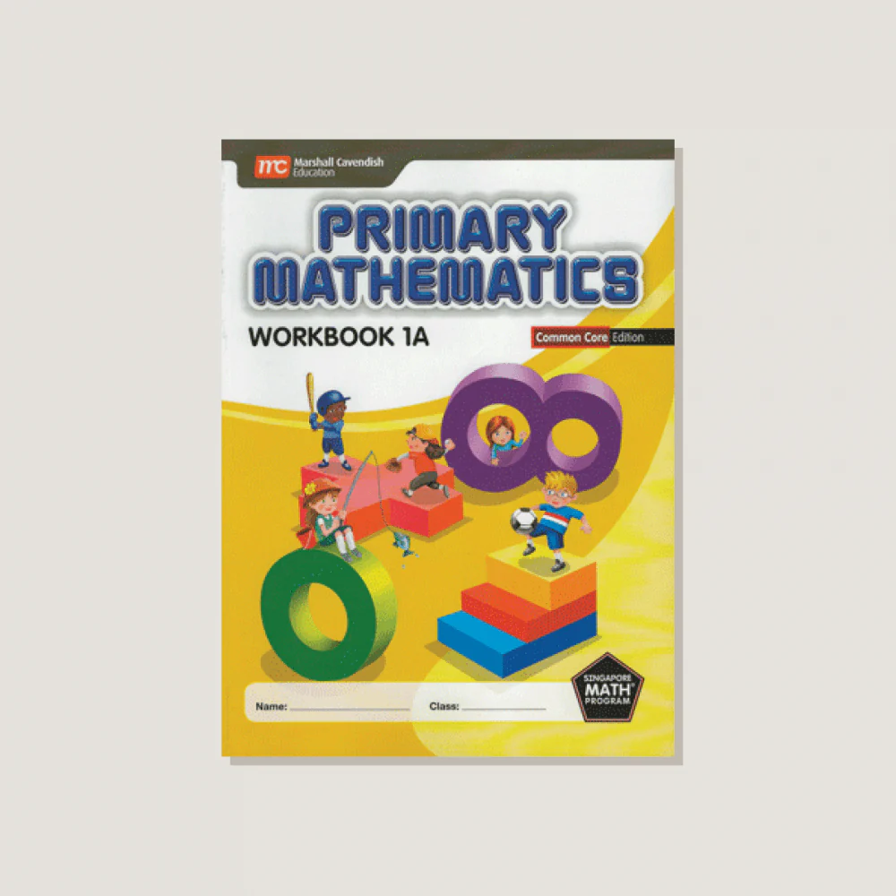 Primary Mathematics Common Core Edition Workbook 1A - Blemished