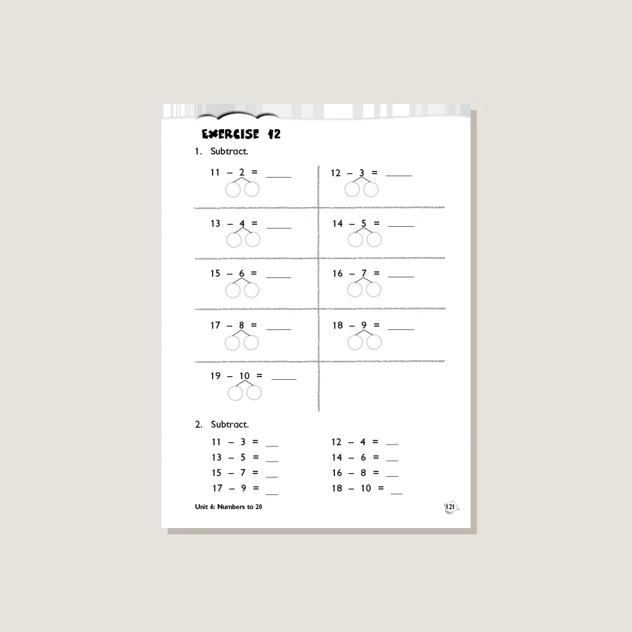 Primary Mathematics Common Core Edition Workbook 1A - Blemished - Image 3