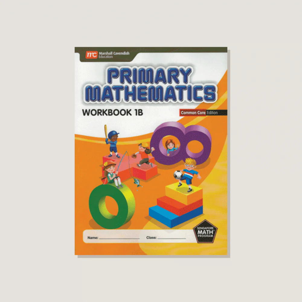 Primary Mathematics Common Core Edition Workbook 1B - Blemished