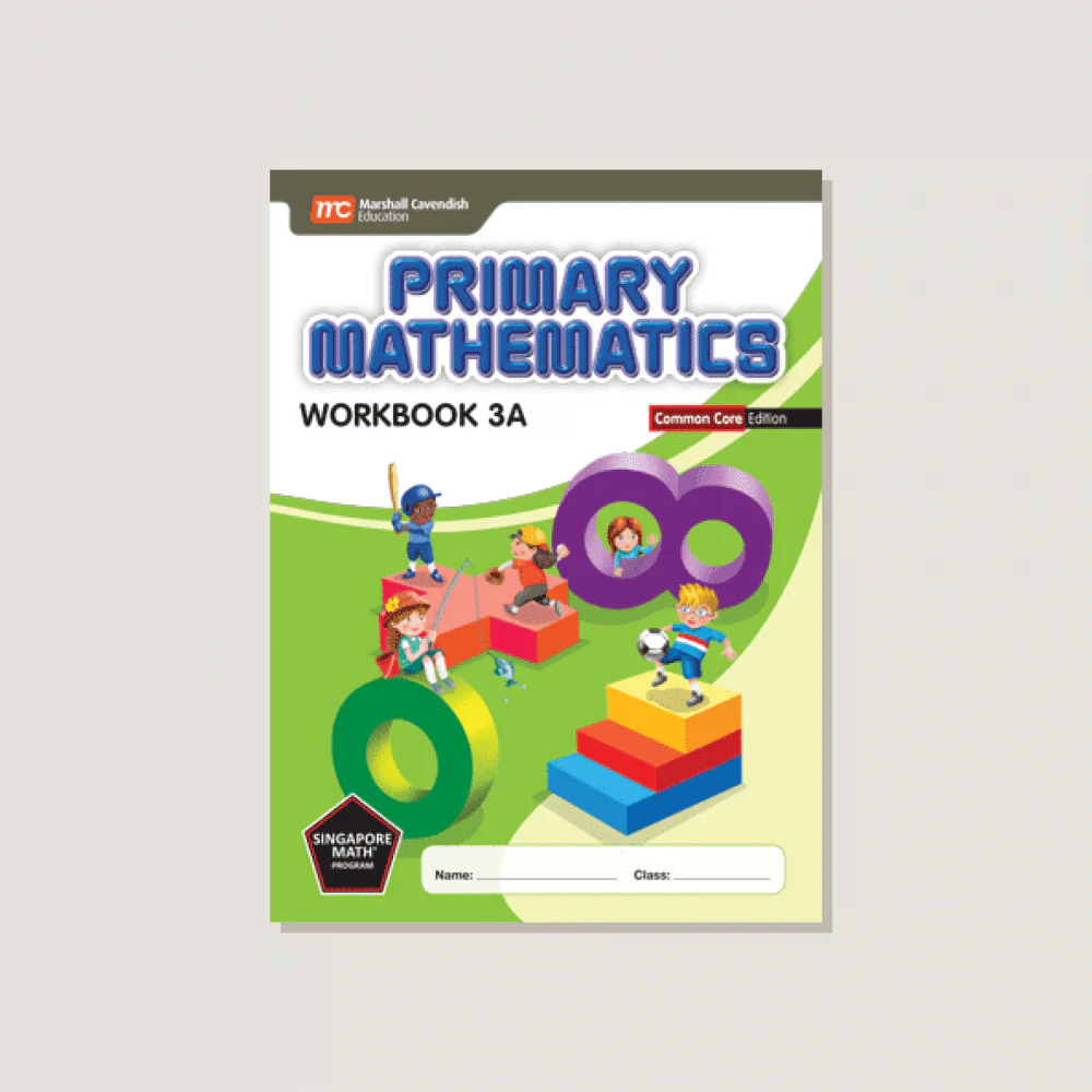 Primary Mathematics Common Core Edition Workbook 3A - Blemished