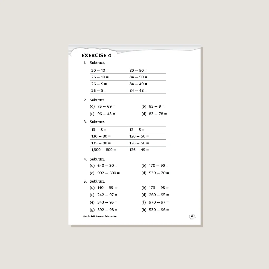 Primary Mathematics Common Core Edition Workbook 3A - Blemished - Image 2