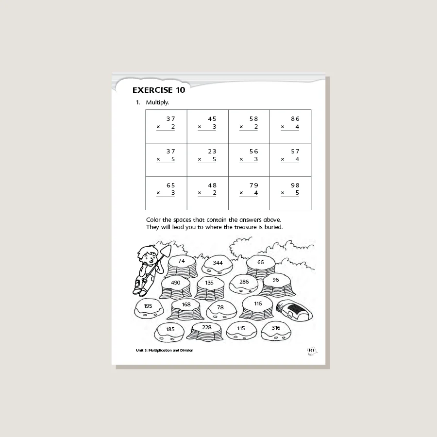 Primary Mathematics Common Core Edition Workbook 3A - Blemished - Image 4