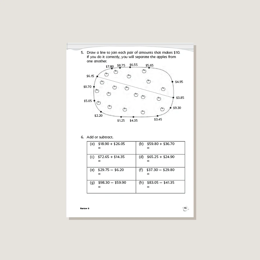 Primary Mathematics Common Core Edition Workbook 3B - Blemished - Image 3