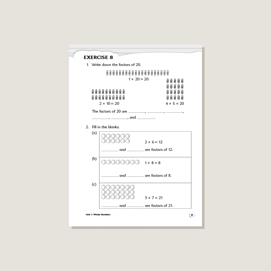 Primary Mathematics Common Core Edition Workbook 4A - Blemished - Image 2