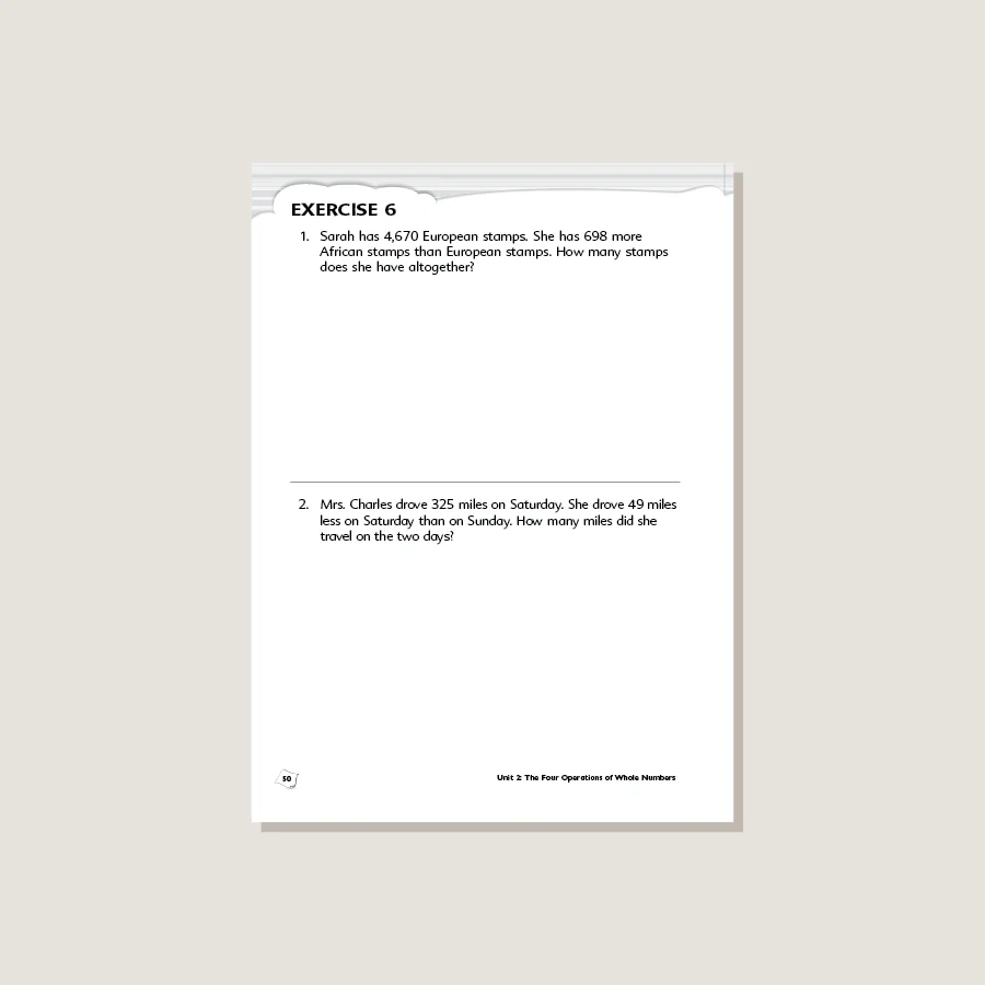 Primary Mathematics Common Core Edition Workbook 4A - Blemished - Image 4