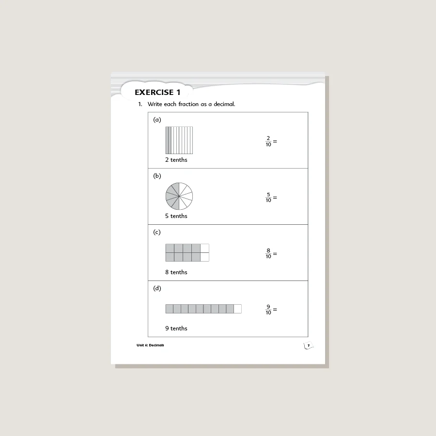 Primary Mathematics Common Core Edition Workbook 4B - Blemished - Image 2