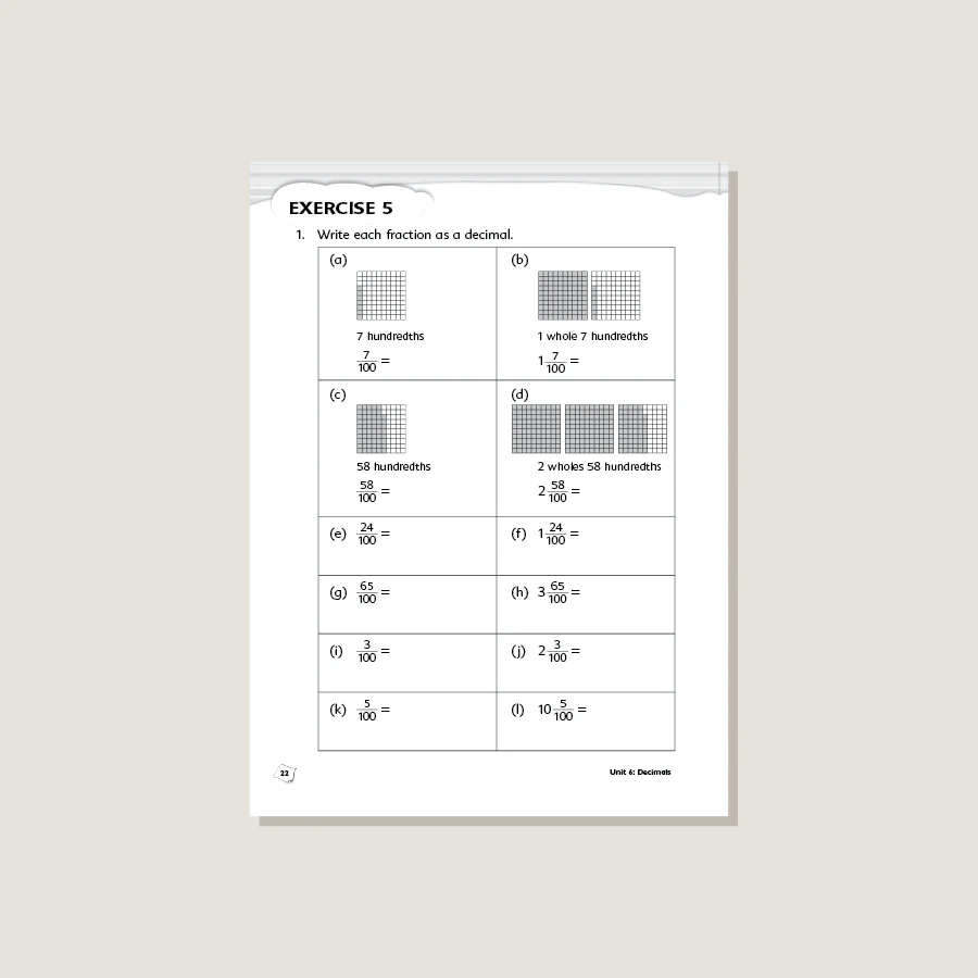 Primary Mathematics Common Core Edition Workbook 4B - Blemished - Image 4
