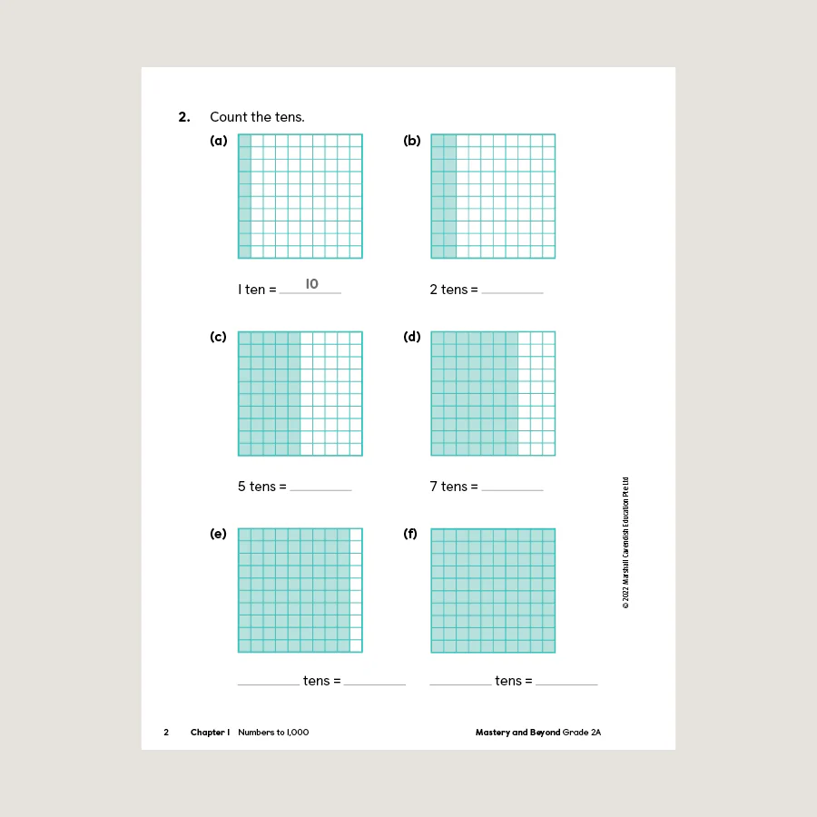 Primary Mathematics Mastery and Beyond 2A (2022 Edition) - Image 3