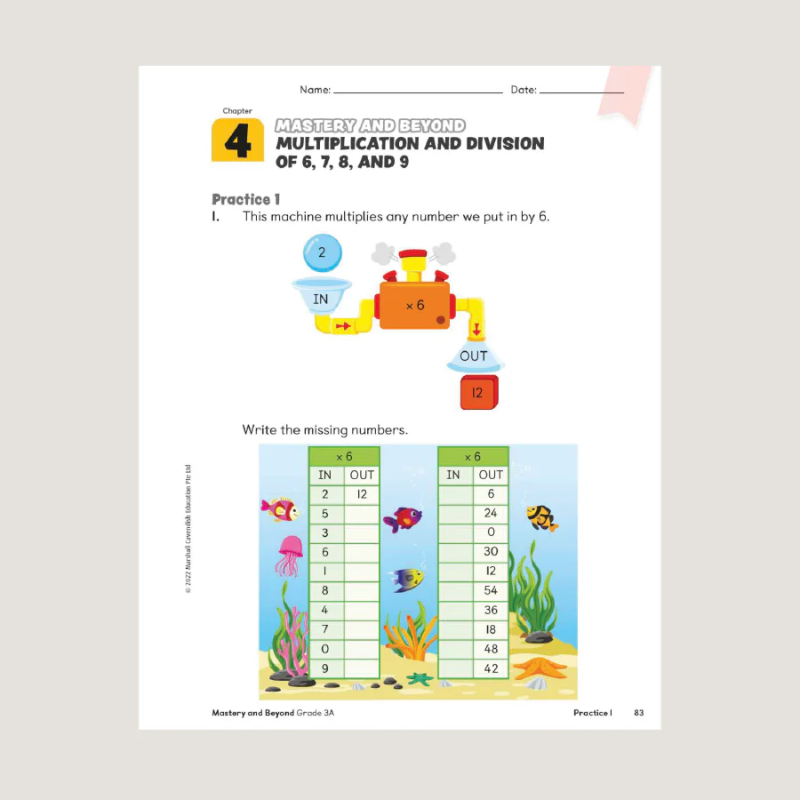Primary Mathematics Mastery and Beyond 3A (2022 Edition) - Image 2