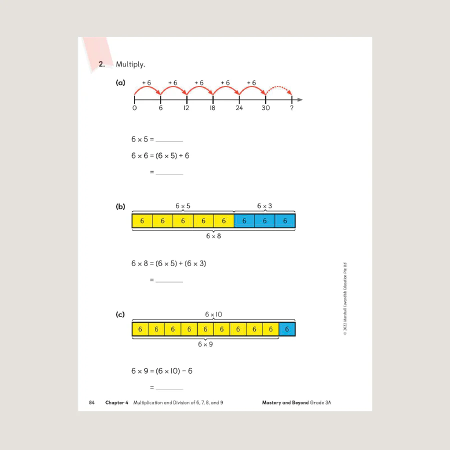Primary Mathematics Mastery and Beyond 3A (2022 Edition) - Blemished - Image 3