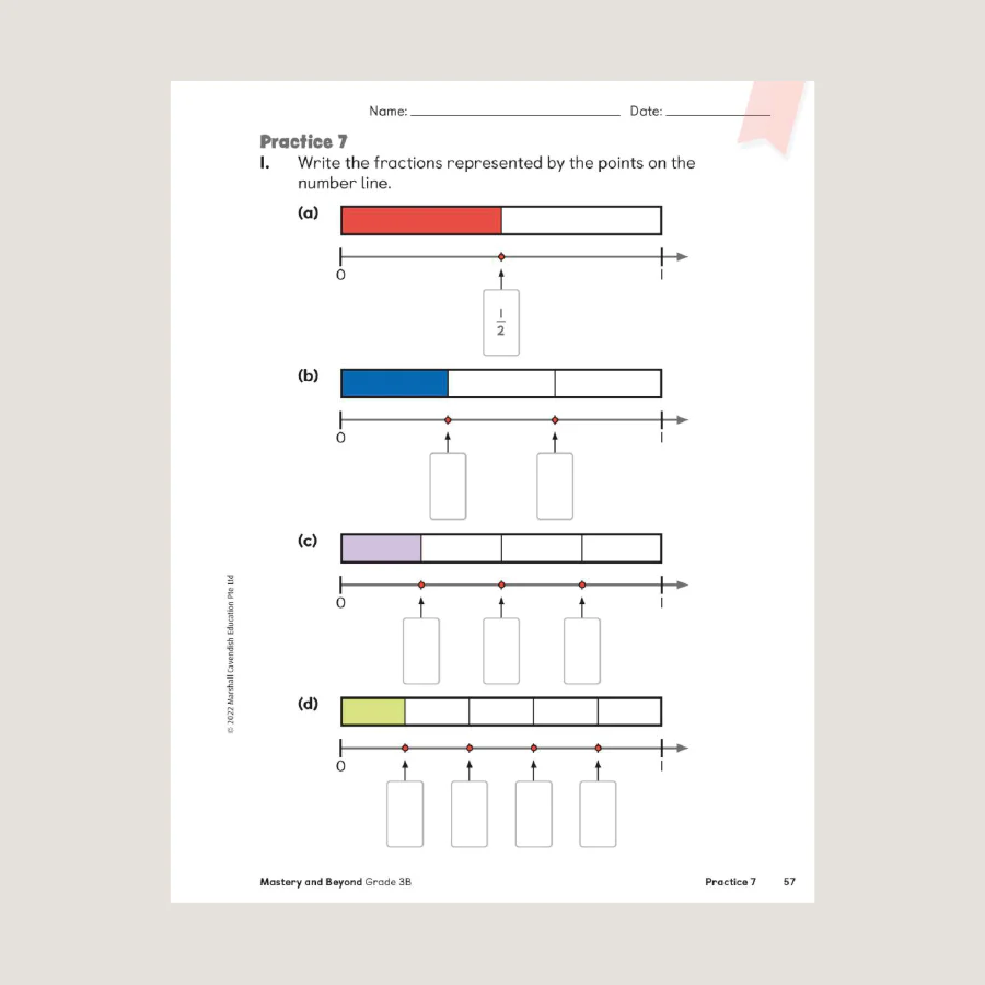 Primary Mathematics Mastery and Beyond 3B (2022 Edition) - Blemished - Image 2