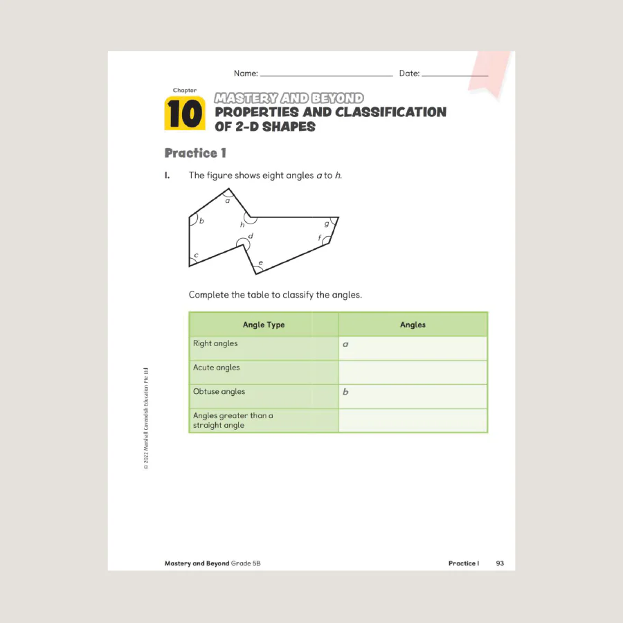 Primary Mathematics Mastery and Beyond 5B (2022 Edition) - Image 4