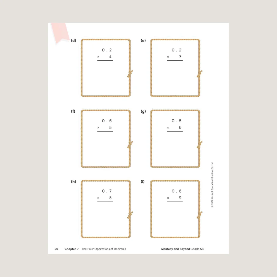 Primary Mathematics Mastery and Beyond 5B (2022 Edition) - Blemished - Image 2