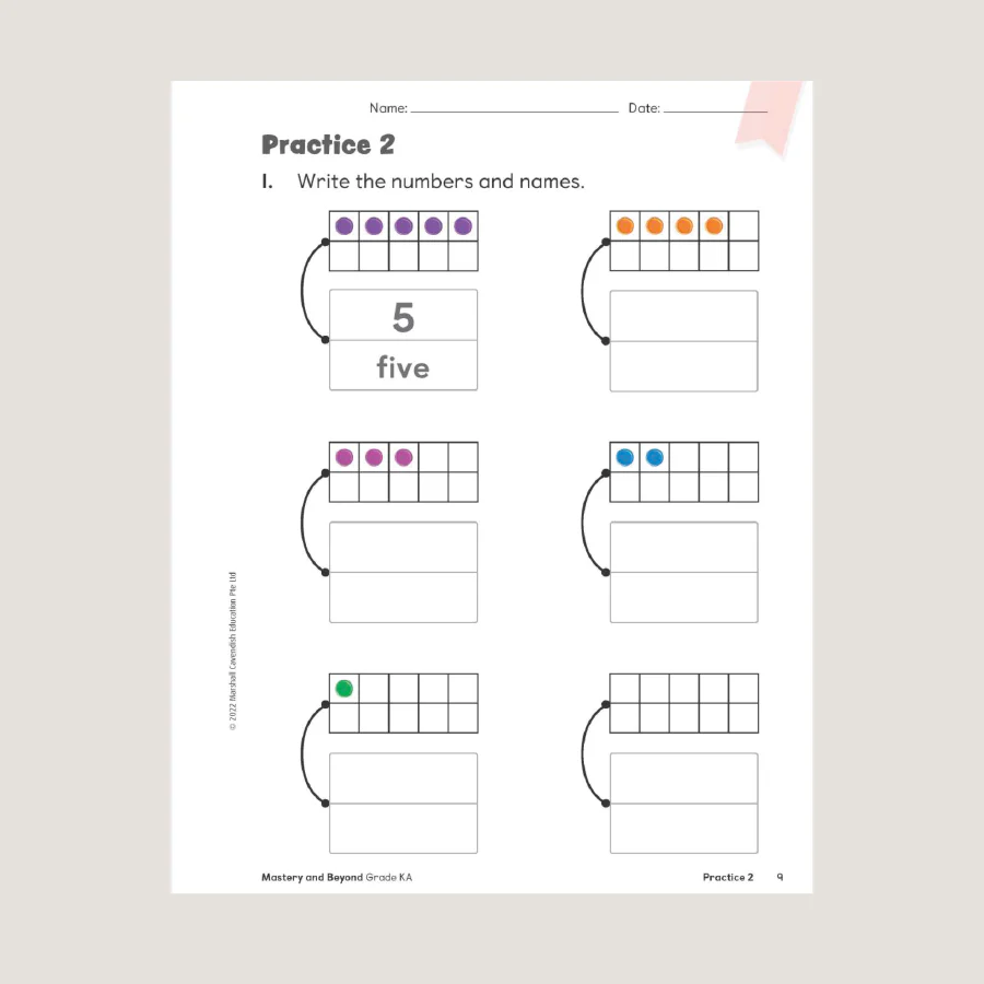 Primary Mathematics Mastery and Beyond KA (2022 Edition) - Image 4