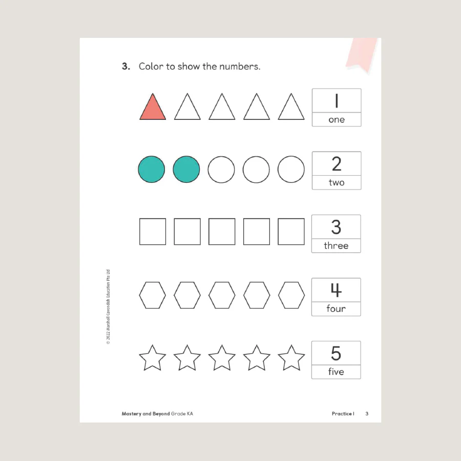 Primary Mathematics Mastery and Beyond KA (2022 Edition) - Blemished - Image 2