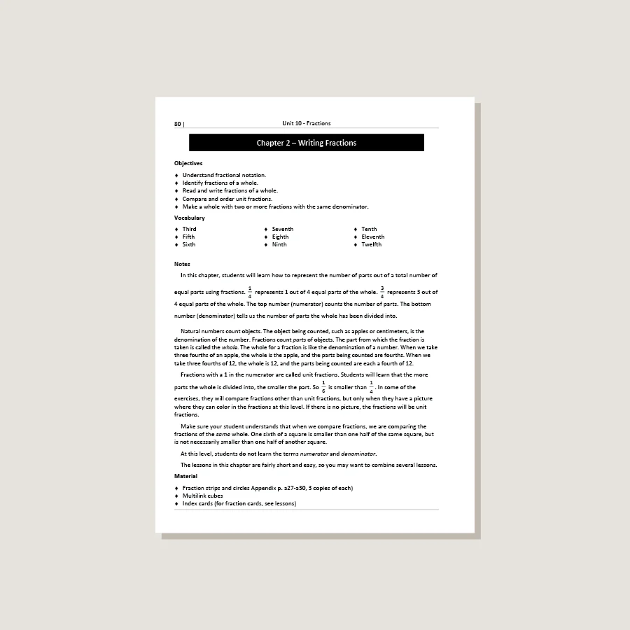 Primary Mathematics Standards Edition Home Instructor's Guide 2B - Image 3
