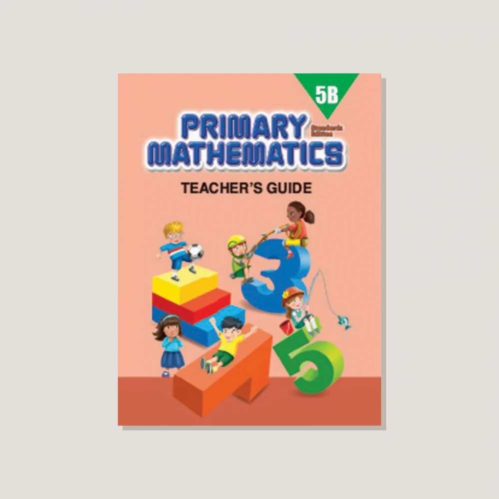 Primary Mathematics Standards Edition Teacher's Guide 5B - Blemished