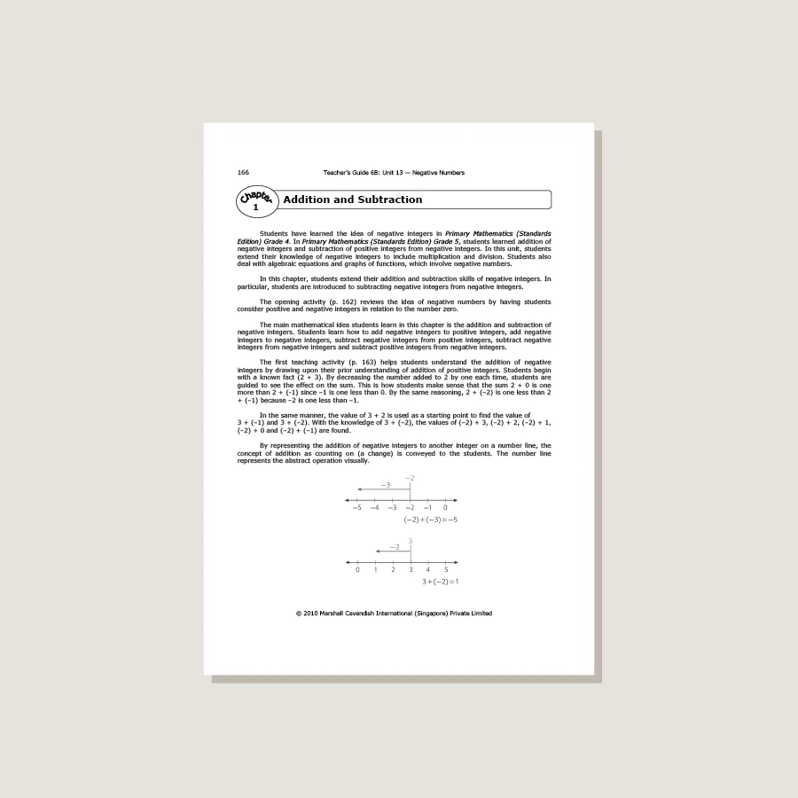 Primary Mathematics Standards Edition Teacher's Guide 6B - Image 3
