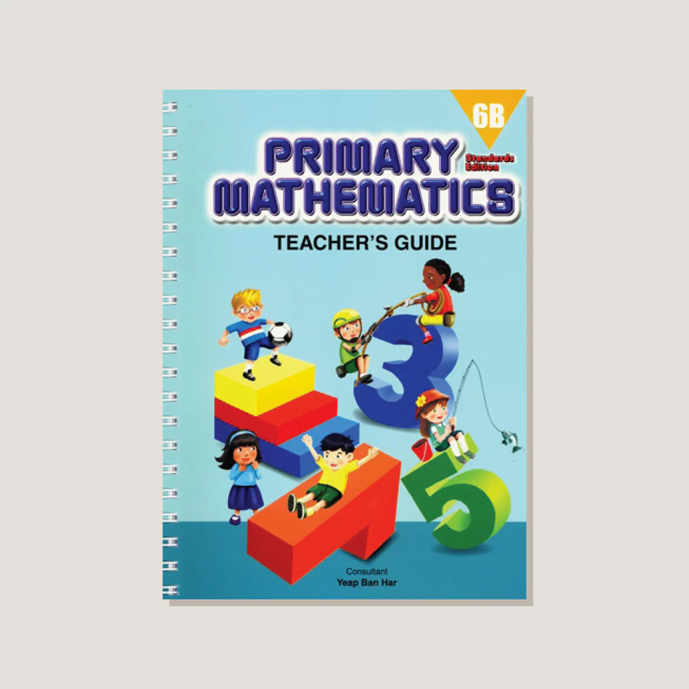 Primary Mathematics Standards Edition Teacher's Guide 6B - Blemished