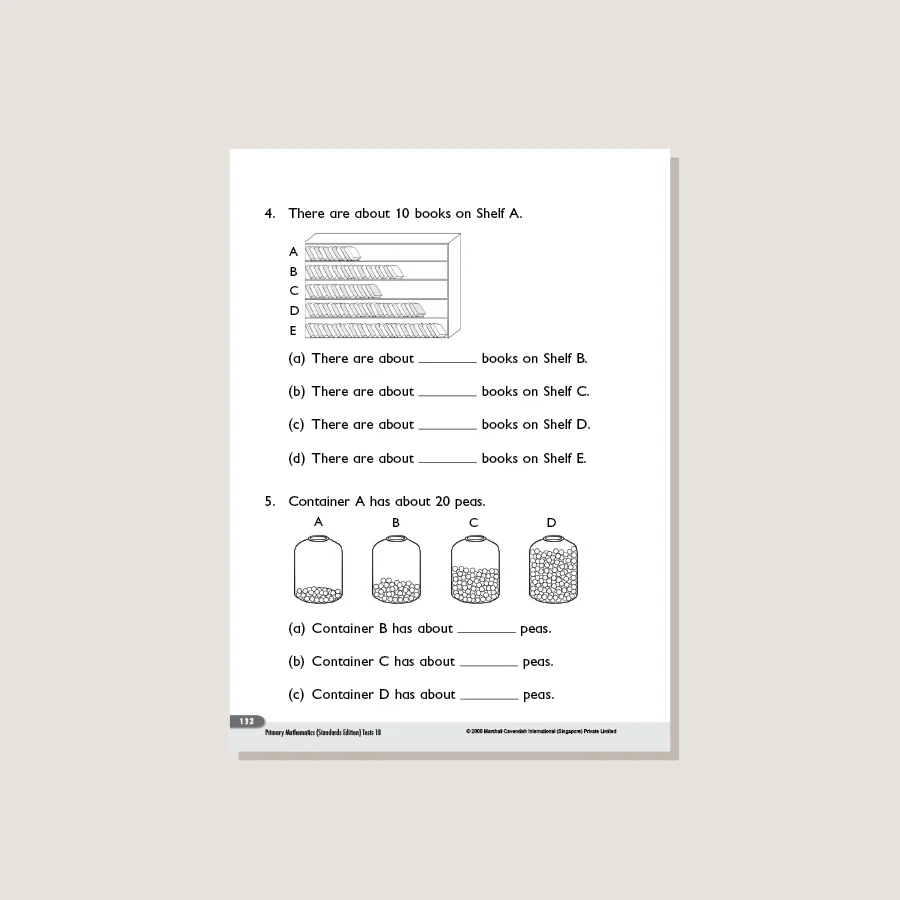 Primary Mathematics Standards Edition Tests 1B - Image 4
