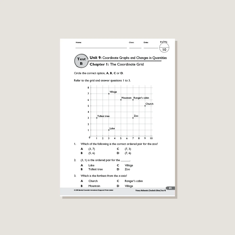 Primary Mathematics Standards Edition Tests 4B - Image 3