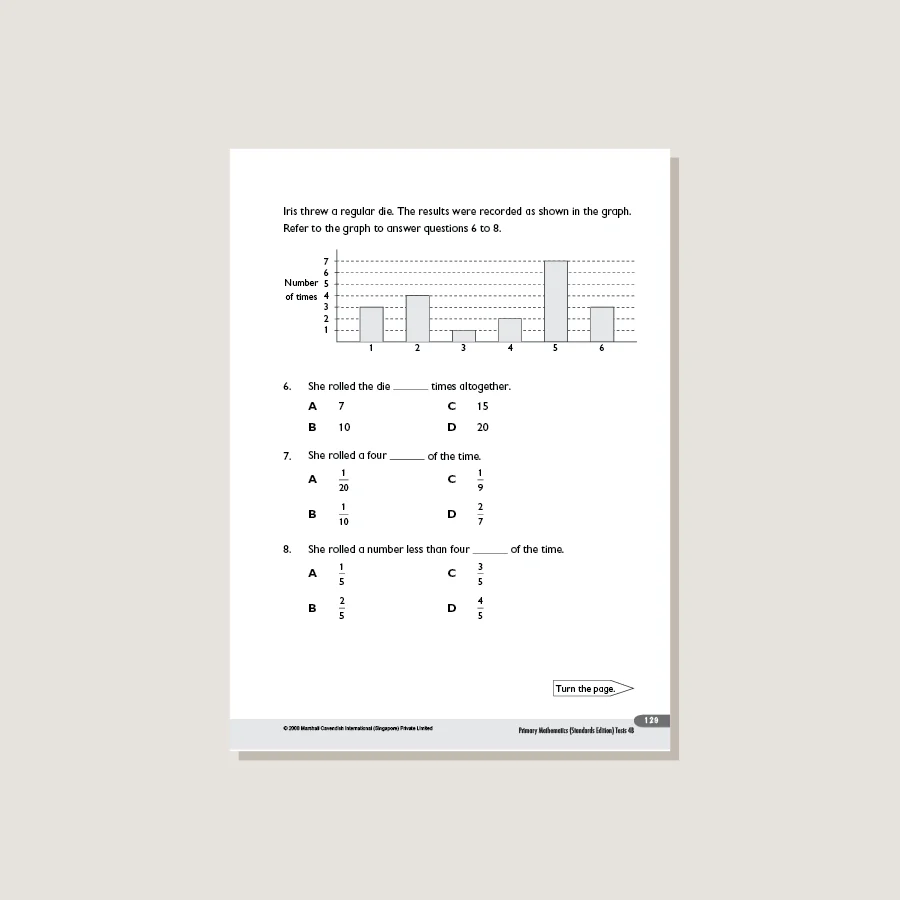 Primary Mathematics Standards Edition Tests 4B - Image 4