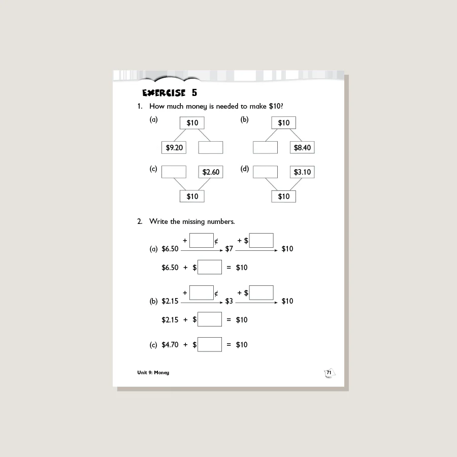 Primary Mathematics Standards Edition Workbook 2B - Blemished - Image 2