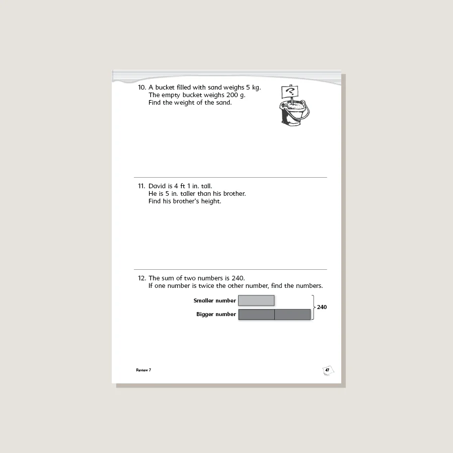 Primary Mathematics Standards Edition Workbook 3B - Image 2