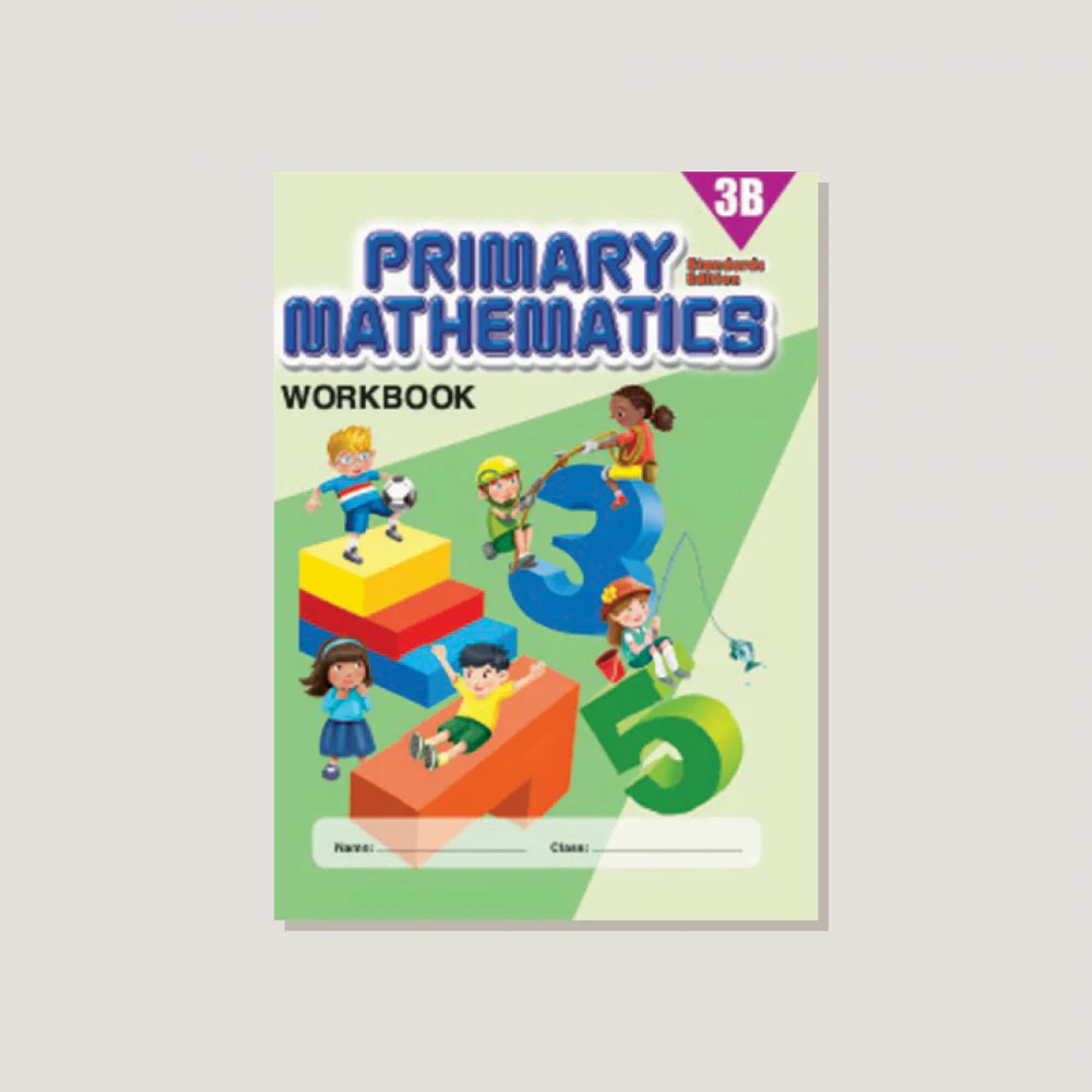 Primary Mathematics Standards Edition Workbook 3B - Blemished