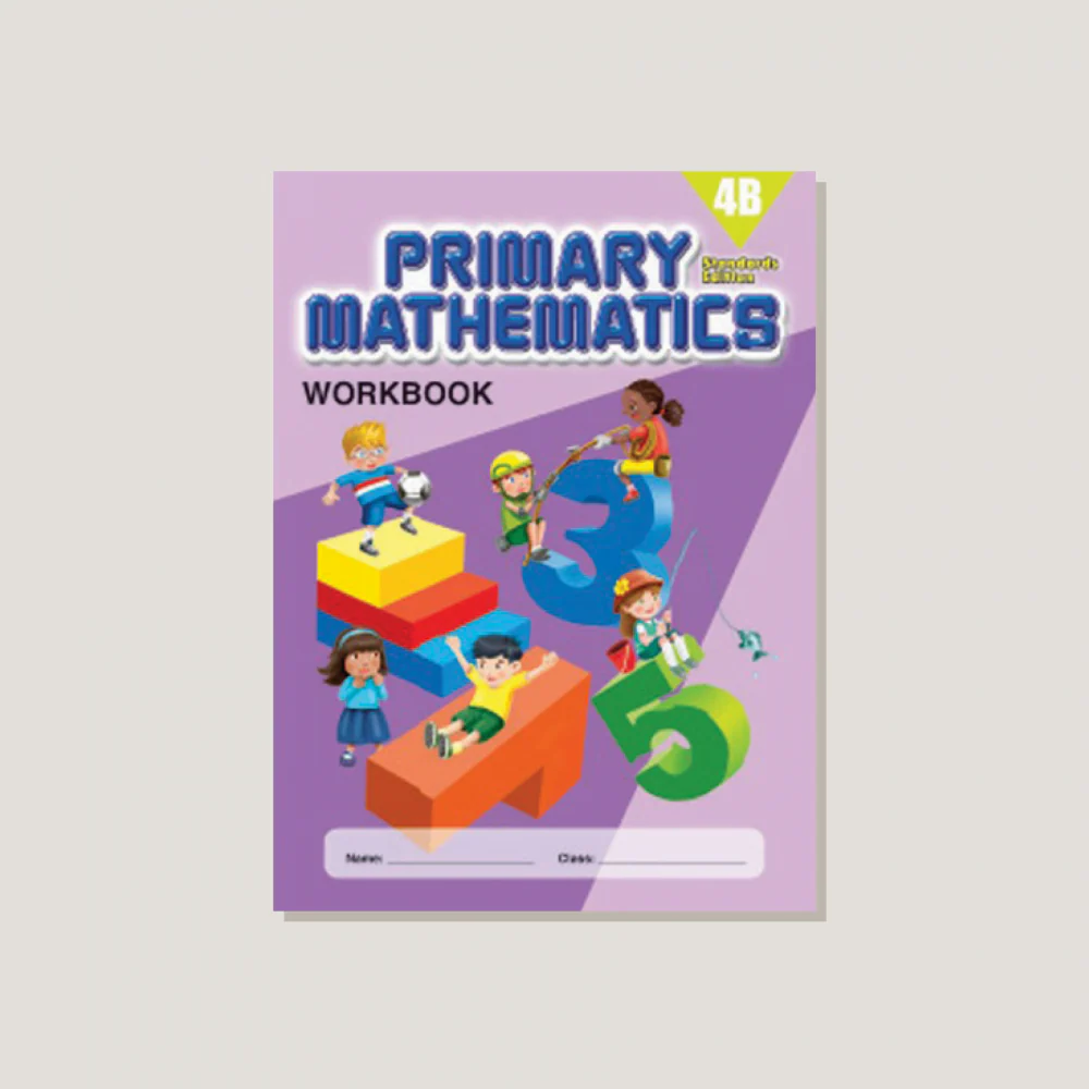 Primary Mathematics Standards Edition Workbook 4B - Blemished