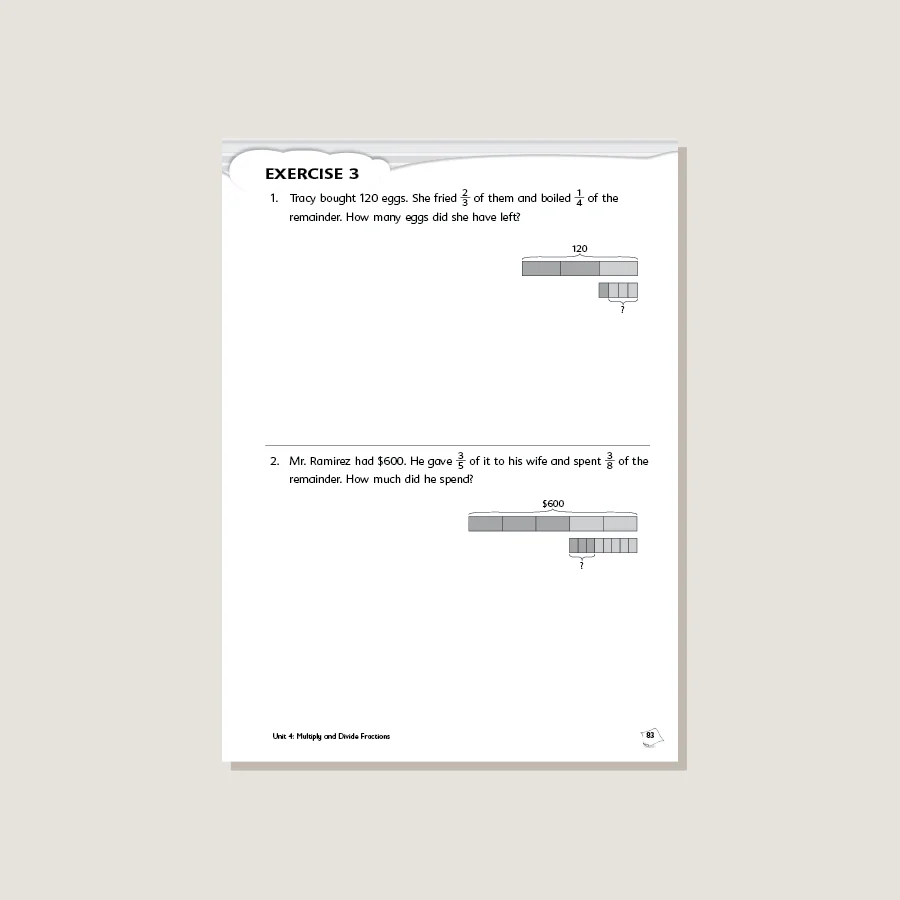 Primary Mathematics Standards Edition Workbook 5A - Blemished - Image 3
