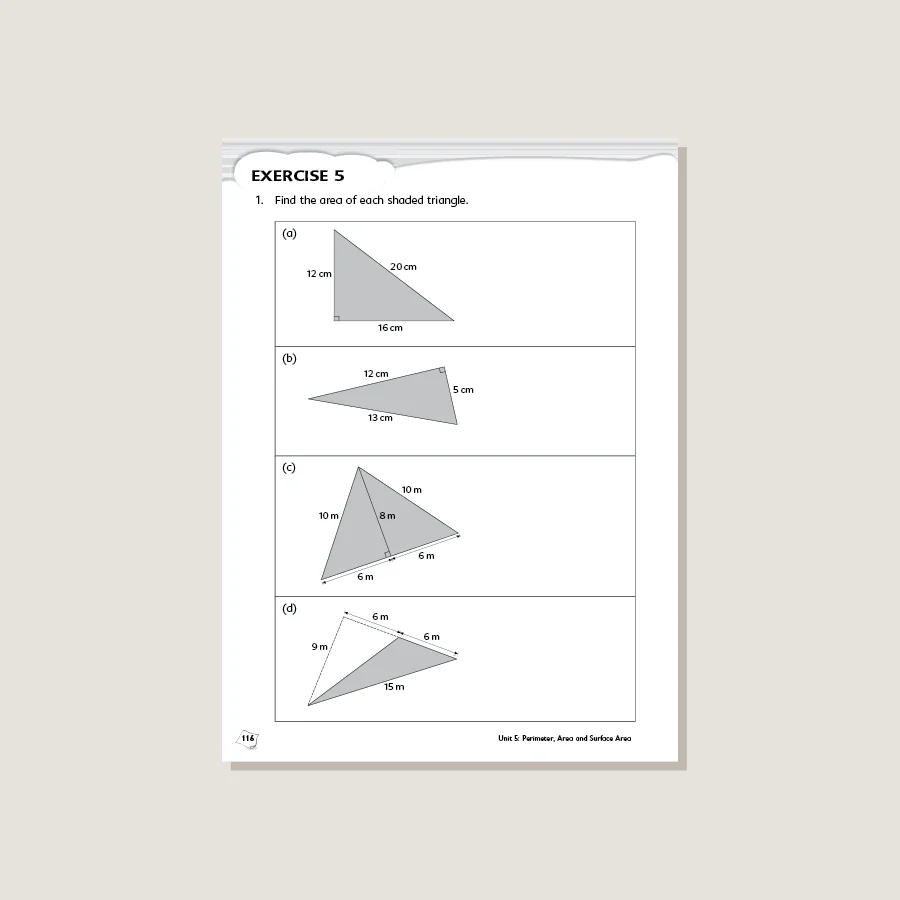 Primary Mathematics Standards Edition Workbook 5A - Blemished - Image 4
