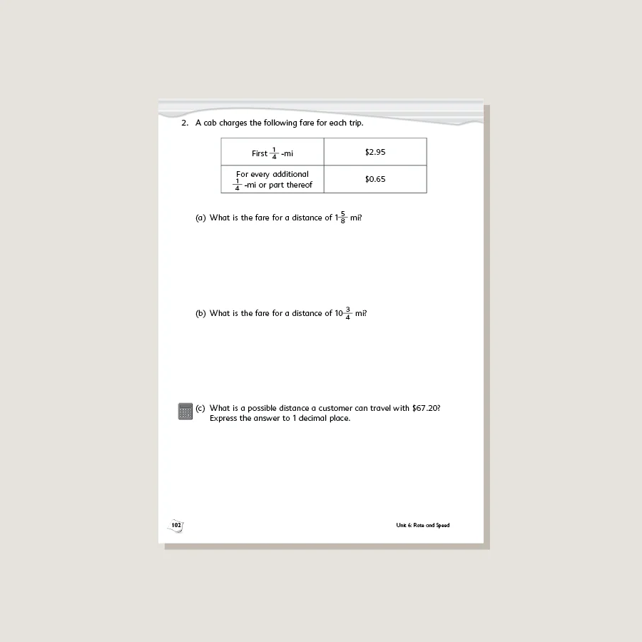 Primary Mathematics Standards Edition Workbook 6A - Blemished - Image 4