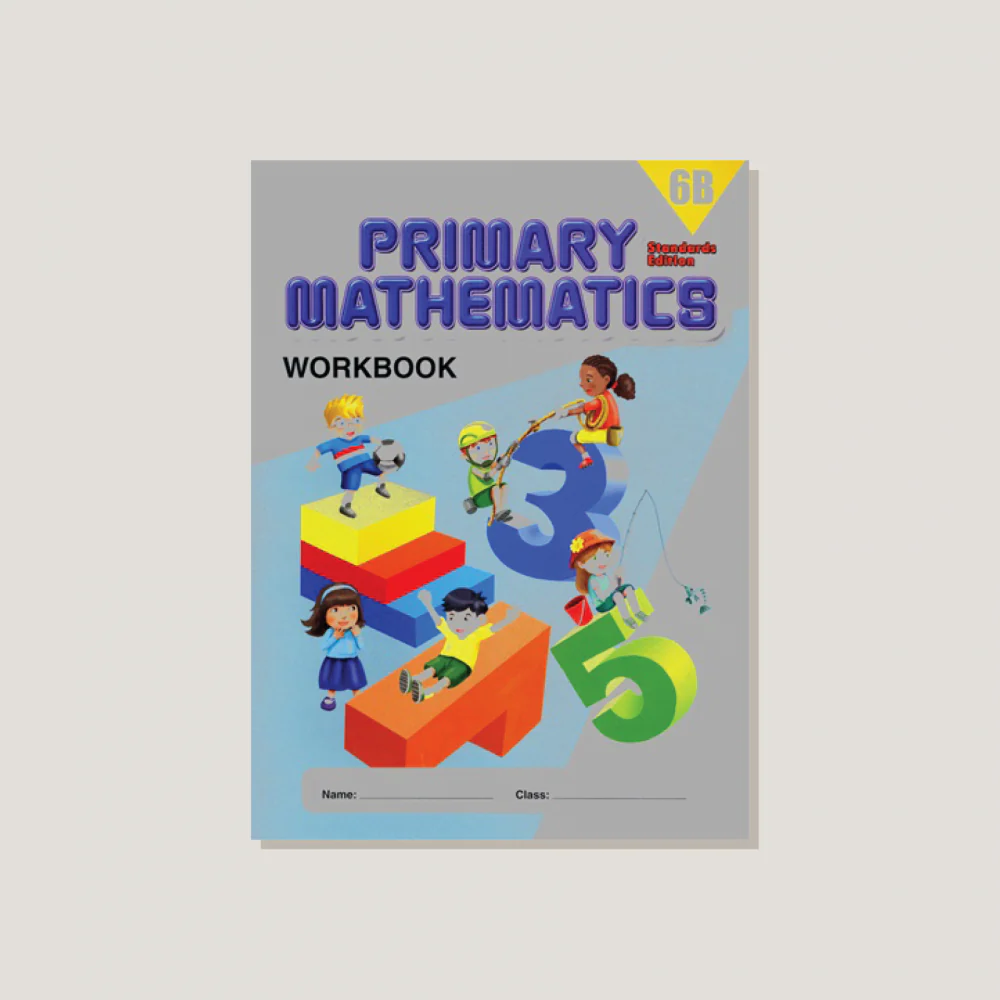 Primary Mathematics Standards Edition Workbook 6B - Blemished