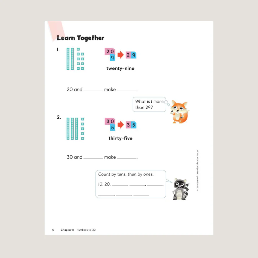 Primary Mathematics Student Book 1B (2022 Edition) - Image 3