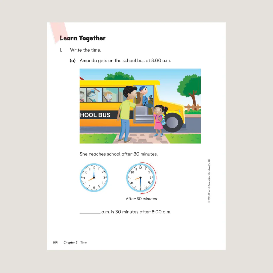 Primary Mathematics Student Book 2B (2022 Edition) - Blemished - Image 4