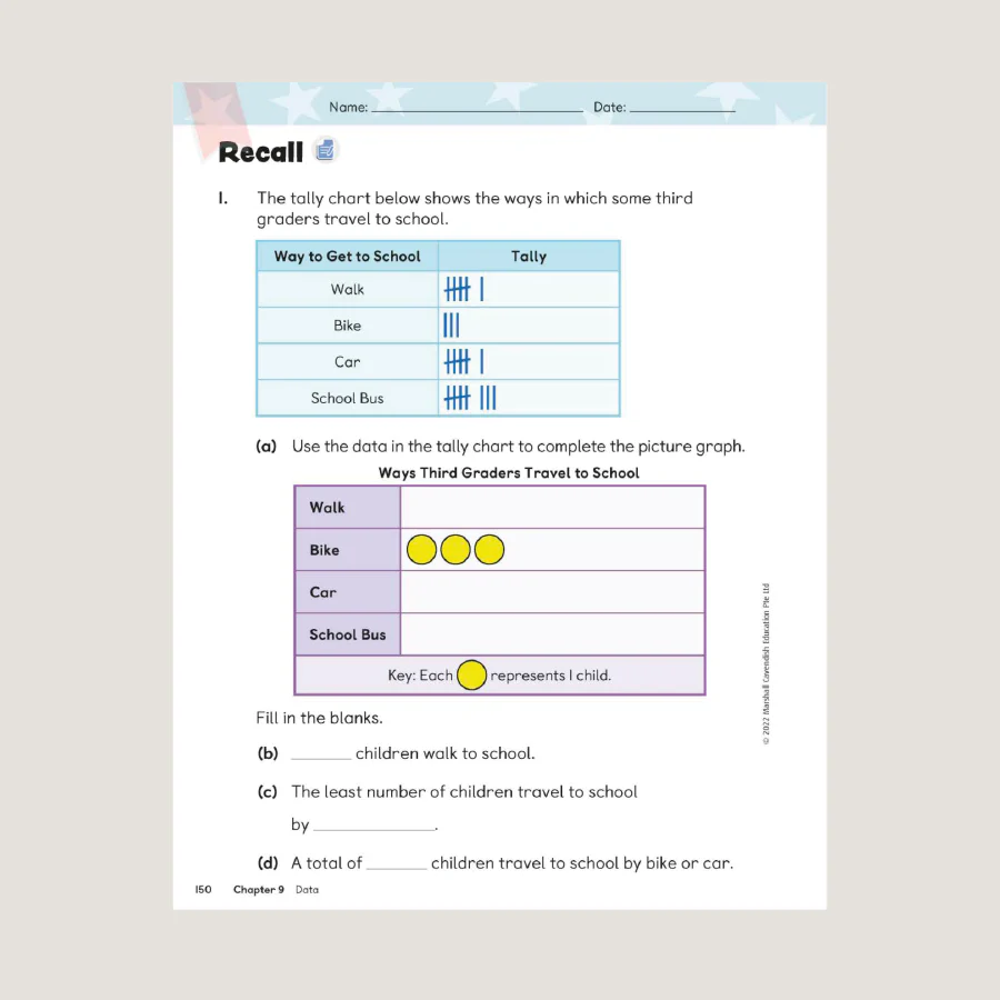 Primary Mathematics Student Book 3B (2022 Edition) - Image 3