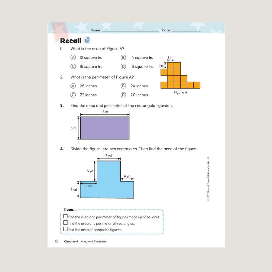 Primary Mathematics Student Book 4B (2022 Edition) - Image 3