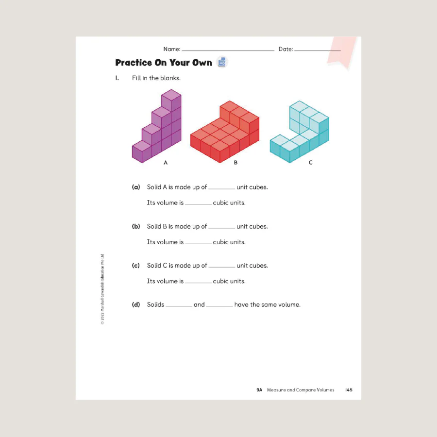 Primary Mathematics Student Book 5B (2022 Edition) - Image 4