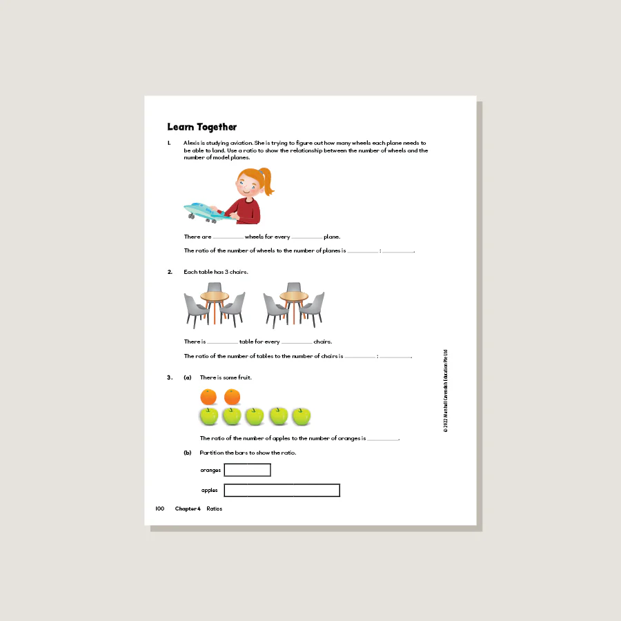 Primary Mathematics Student Book 6A (2022 Edition) - Image 3