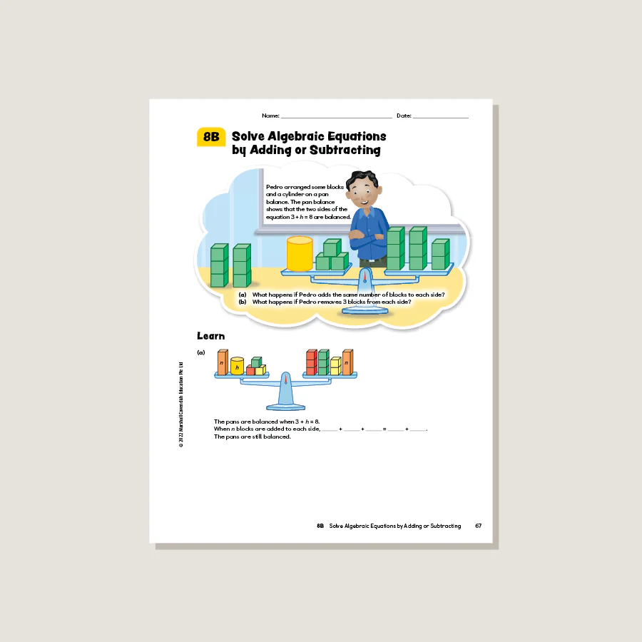 Primary Mathematics Student Book 6B (2022 Edition) - Image 3