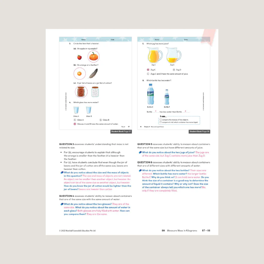 Primary Mathematics Teacher's Guide 3B (2022 Edition) - Image 4