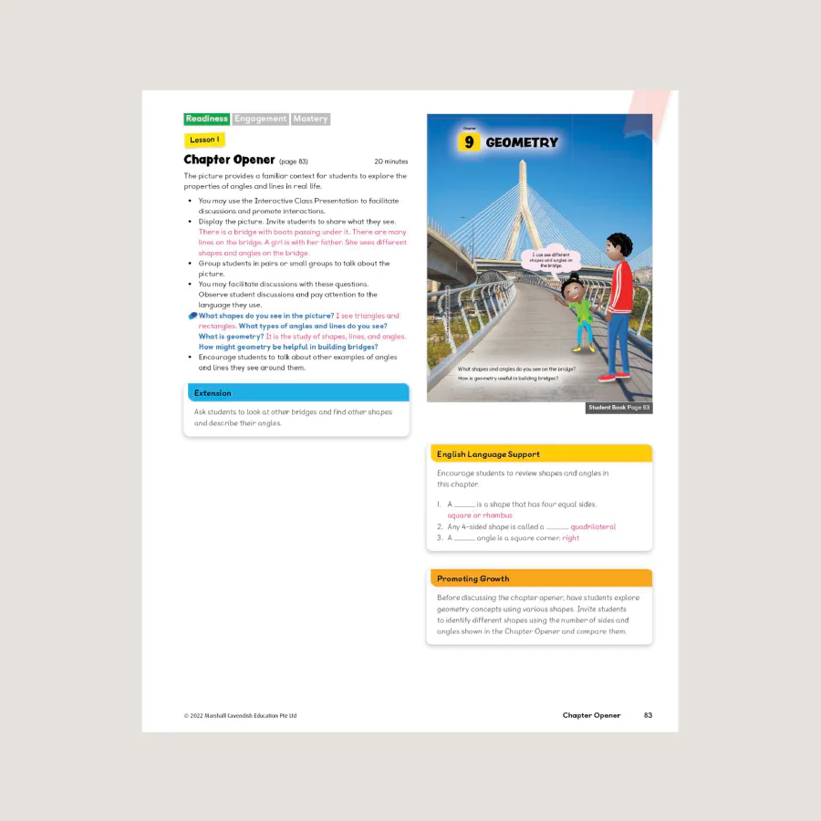 Primary Mathematics Teacher's Guide 4B (2022 Edition) - Blemished - Image 3