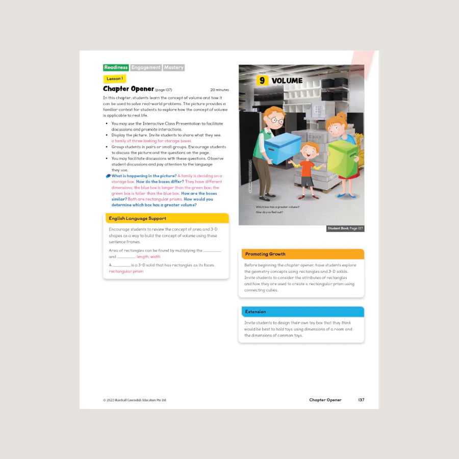 Primary Mathematics Teacher's Guide 5B (2022 Edition) - Blemished - Image 3