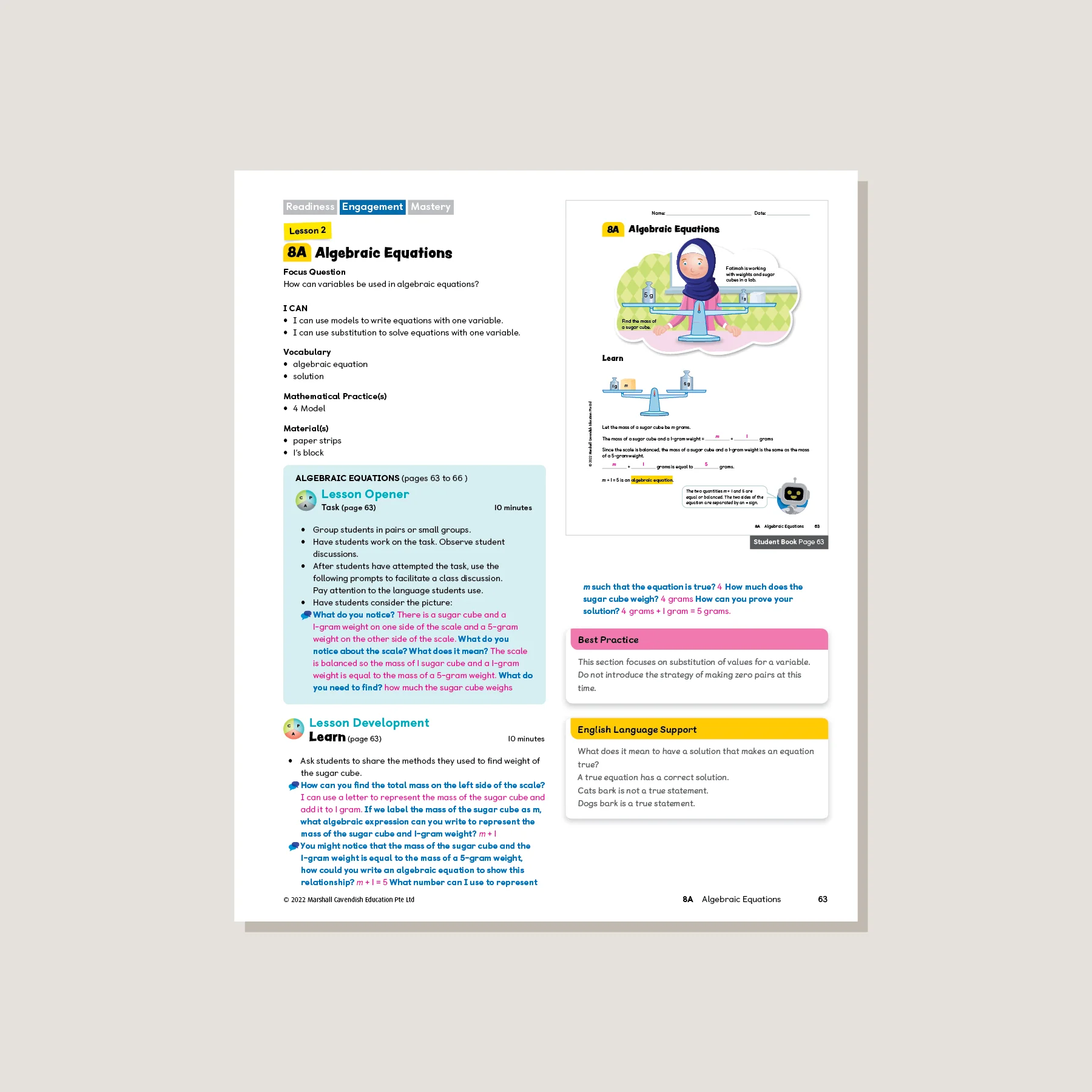 Primary Mathematics Teacher's Guide 6B (2022 Edition) - Blemished - Image 4
