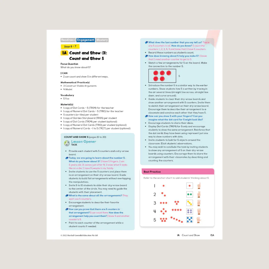 Primary Mathematics Teacher's Guide KA (2022 Edition) - Image 2
