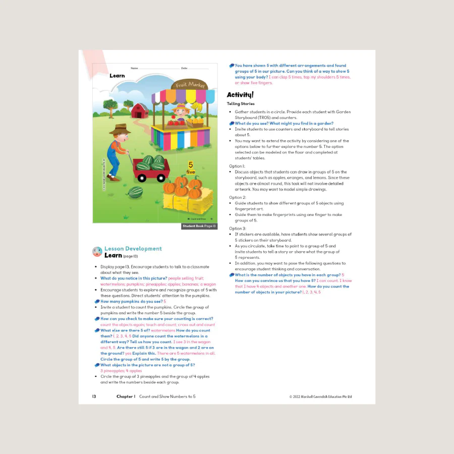 Primary Mathematics Teacher's Guide KA (2022 Edition) - Image 3