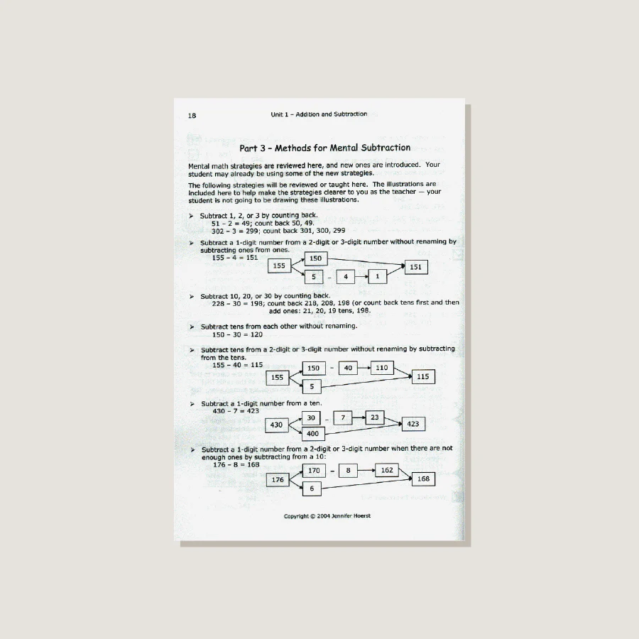 Primary Mathematics U.S. Edition Home Instructor's Guide 2B - Image 2