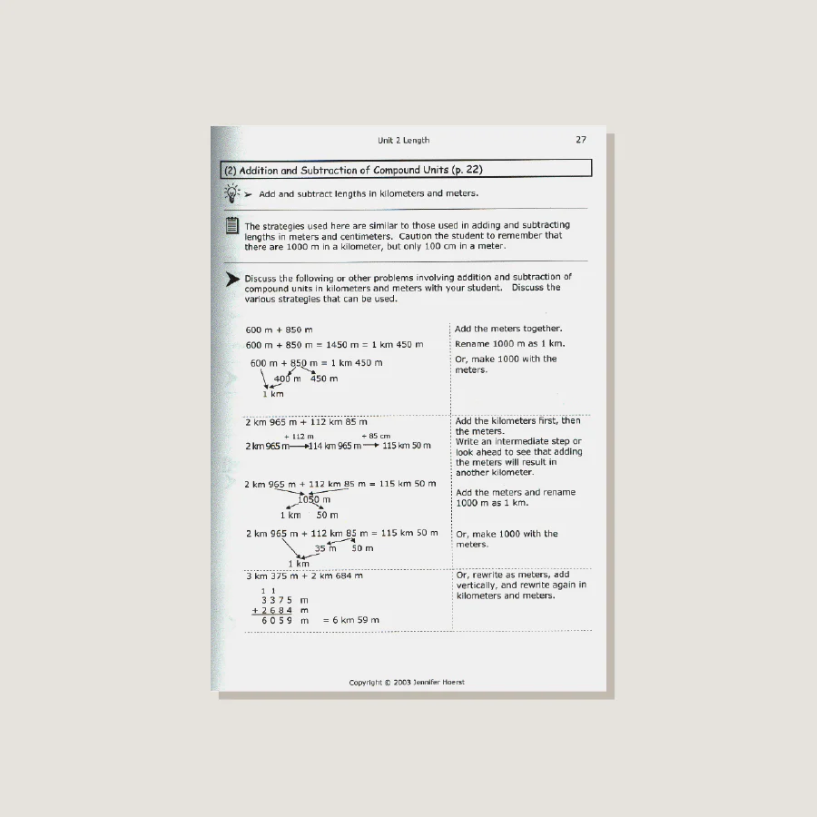 Primary Mathematics U.S. Edition Home Instructor's Guide 3B - Blemished - Image 2